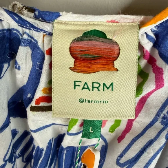 NWT Farm Rio Wild Brazil Mini Dress - Picture 7 of 14